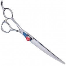 Kenchii Five Star Left Curved Scissor 8 "- najkvalitnejšie profesionálne ohnuté nožnice pre ľavákov