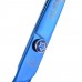 P&W Blue Star Titanium 7,5" zakrivené ľavé nožnice - nožnice na strihanie zvierat pre ľavákov, ohnuté