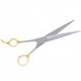 P&W Rony De Munter Left Scissors 8" - profesionálne nožnice na starostlivosť pre ľavákov, rovné