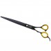 P&W Black Widow Scissors 8" - profesionálne nožnice na starostlivosť, rovné