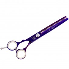 P&W Carat Left Thning Scissors 6,5 "- jednostranné stenčovacie doštičky na konečnú úpravu vlasov, pre ľavákov, 46 zubov