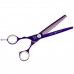 P&W Carat Left Thning Scissors 6,5" - jednostranné riediace žehličky na konečnú úpravu účesov, pre ľavákov, 46 zubov