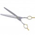 P&W Excelsior Dual Thning Scissors 7,5" - profesionálne jednostranné riediace žehličky s dvoma typmi zubov, 10+19 zubov