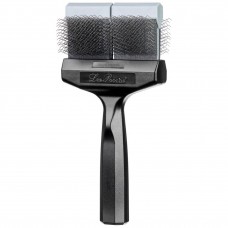 Les Poochs Silver Finishing Brush 9cm - tvrdý, flexibilný dokončovací štetec