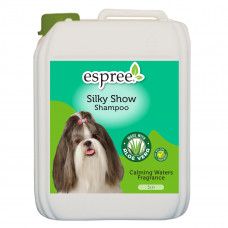 Espree Silky Show Shampoo - szampon do długiej sierści psa, z proteinami jedwabiu, koncentrat 1:16 - 5L