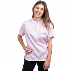 Tikima Figari Shirt Pink - ošetrujúca mikina s výšivkou, ružová - L