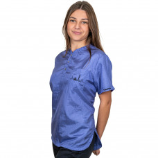 Tikima Figari Shirt Purple - ošetrujúca mikina s výšivkou, fialová - M