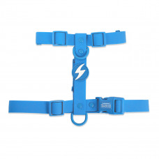 Dashi Colorflex Back Harness Blue - regulowane, wodoodporne szelki guard dla psa, niebieskie - XS