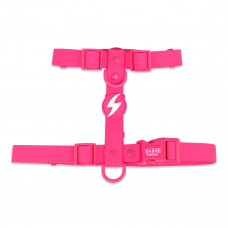 Dashi Colorflex Back Harness Pink - nastaviteľný, vodeodolný postroj na stráženie psa, ružový - M