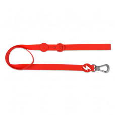 Dashi Colorflex Leash Red 120cm - mestské, vodeodolné vodítko pre psa, červené - XS Dashi Colorflex Leash Red 120cm - mestské, vodeodolné vodítko pre psa, červené - XS