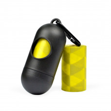 Dashi Poop Bag Dispenser + 2 rolky sáčkov - zásobník na vrecká na psie exkrementy a 2 rolky biologicky rozložiteľných sáčkov 23x32cm