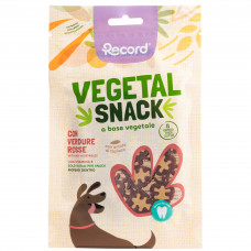 Record Vegetal Snack with Red Vegetables 75g - vegetariánske maškrty pre psov, nízkokalorická, červená zelenina