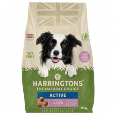 Harringtons Active Lamb & Rice 15kg - sucha karma dla aktywnego psa, z jagnięciną i ryżem