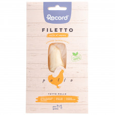 Record Filetto Chicken 15g - mačací snack, 100% kuracie filé, dusené