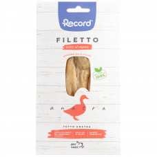 Record Filetto Duck 25g - maškrta pre psa, 100% kačacie filé, dusené