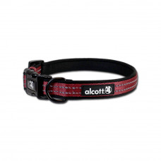 Alcott Adventure Collar Red - odblaskowa obroża dla psa, czerwona - M