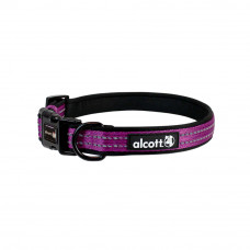 Alcott Adventure Collar Purple - odblaskowa obroża dla psa, fioletowa - M