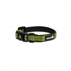 Alcott Adventure Collar Green - reflexný obojok pre psa, zelený - S