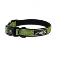 Alcott Adventure Collar Green - reflexný obojok pre psa, zelený - L