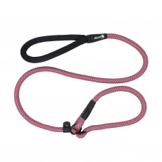 Alcott Adventure Slip Rope Leash 150cm Red - reflexné lanové vodítko pre psov, červené - S/M