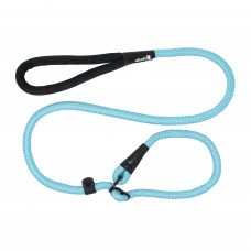 Alcott Adventure Slip Rope Leash 150cm Blue - reflexné lanové vodítko pre psov, modré - S/M