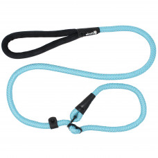 Alcott Adventure Slip Rope Leash 150cm Blue - reflexné lanové vodítko pre psov, modré - L