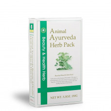 Animal Ayurveda Beauty & Health Herb - prírodná maska pre psov a mačky, čistí, leští a vyživuje srsť a pokožku - 150g