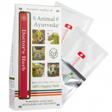 Animal Ayurveda Docor's Health Herb Starter Pack 60g + 5ml - prírodná maska a olej pre psov a mačky, podporujúce zdravie pokožky