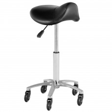 Blovi Pro Rodeo Taburetka - profilovaná stolička na úpravu, na kolieskach s ložiskami, čierna