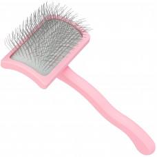 Áno! Professional Pink Mini Brush - profesionálna, malá kefka na pudla, ružová