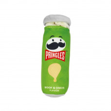 Record Pringles Dog Plush Toy - plyšová hračka pre psa, čipsy, s pískadlom - Zelená
