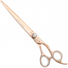 Geib Gold Pearl Straight Scissors - profesjonalne nożyczki groomerskie z japońskiej stali, proste - 8,5