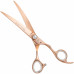 Geib Gold Pearl Curved Scissors - profesionálne nožnice na starostlivosť z japonskej ocele, ohnuté - 7,5"