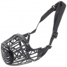 Groom Professional Plastic Cage Muzzle - kaganiec dla psa, regulowany - XL