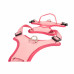 Max&Molly Sport Harness Matrix 2.0 Rose - nastaviteľný postroj pre psa, s QR ID, pastelovo ružový - M