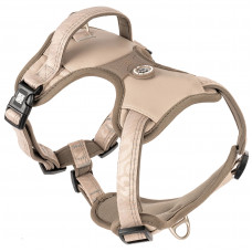 Max&Molly Sport Harness Matrix 2.0 Sand - szelki regulowane dla psa, z identyfikatorem QR, piaskowy beż - S