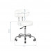 Activ A-007 White - krzesło groomerskie z wygodnym oparciem, regulowane, białe