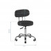 Activ A-007 Black - krzesło groomerskie z wygodnym oparciem, regulowane, czarne