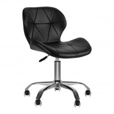 Activ QS-06 Black - pohodlná ošetrujúca stolička s výškovým nastavením, čierna