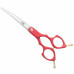 Special One Dolly Curved Scissors 6,5" - profesionálne a ľahko zakrivené nožnice, na strihanie v ázijskom štýle, červené