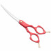 Special One Dolly Curved Scissors 6,5" - profesionálne a ľahko zakrivené nožnice, na strihanie v ázijskom štýle, červené