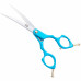 Special One Dolly Curved Scissors 6,5" - profesionálne a ľahko zakrivené nožnice, na strihanie v ázijskom štýle, tyrkysová
