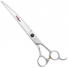 Geib SuperStar Curved Scissors - profesjonalne nożyczki groomerskie z japońskiej stali, gięte - 7,5