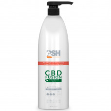 PSH Pro CBD Fushion Shampoo 1L - šampón pre psov a mačky uľahčujúci odlupovanie, koncentrát 1:4
