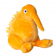 Kiwi Walker Soft Plush 16cm - plyšový psík, kiwi vtáčik s pískadlom - Oranžová