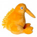 Kiwi Walker Soft Plush 16cm - plyšový psík, kiwi vtáčik s pískadlom - Oranžová