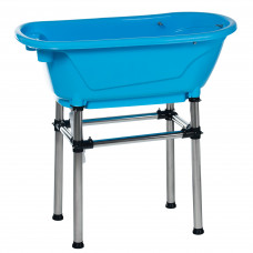 Blovi Dog Small Bath - šikovná mini vanička na kúpanie malých a stredne veľkých zvieratiek - Modrá