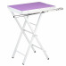 Malý a praktický výstavný stolík Blovi, doska 60x45cm - fialový