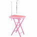 Malý a praktický výstavný stolík Blovi, doska 60x45cm - ružový