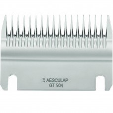 Spodná čepeľ (GT504) pre všetky nožnice na kone Aesculap, 18 zubov / 3 mm